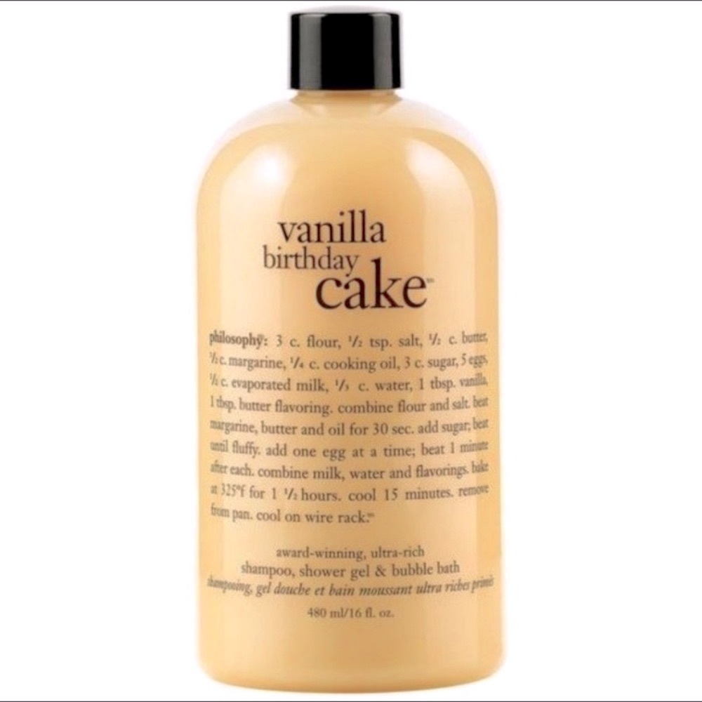 Philosophy Vanilla Birthday Cake Shower Gel Bubble Bath